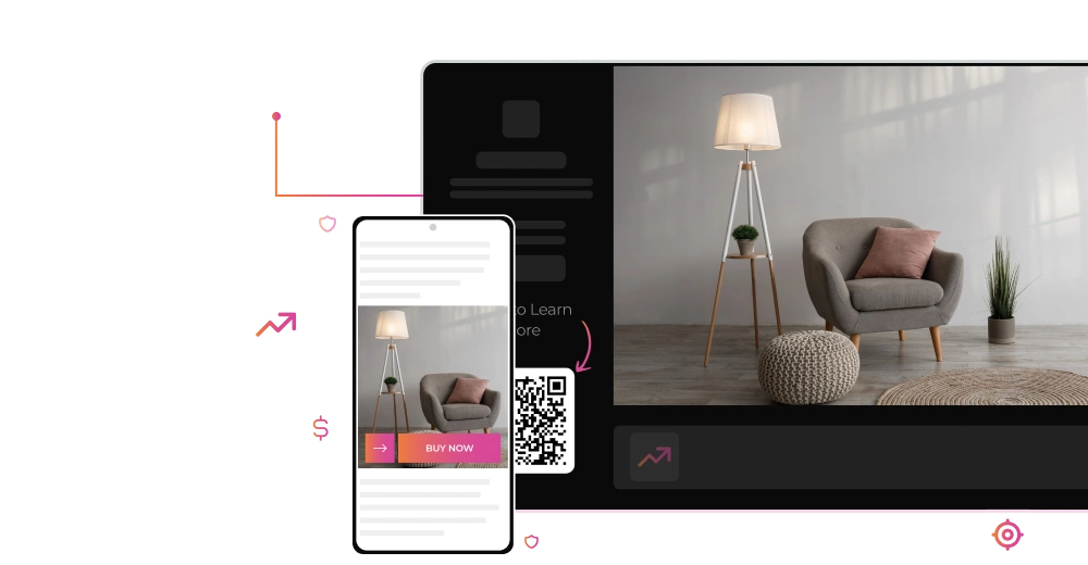 Connected TV ads on smart TV and mobile