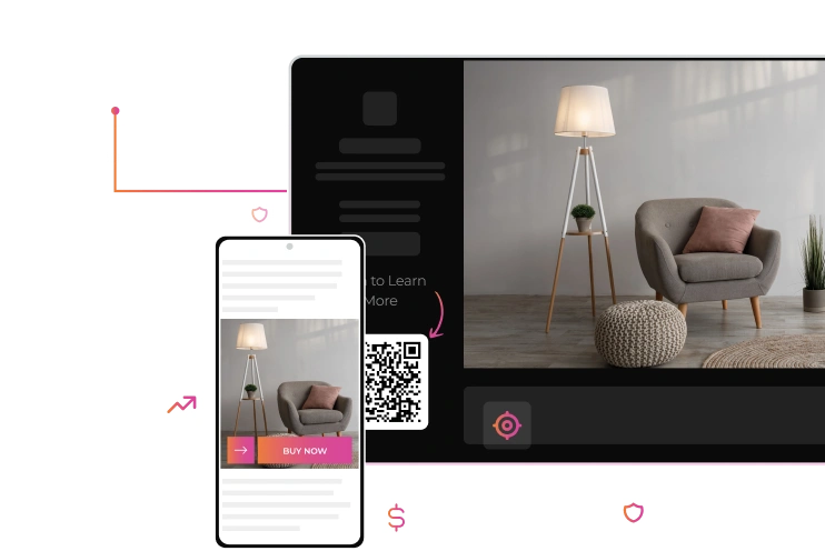Connected TV ads on smart TV and mobile